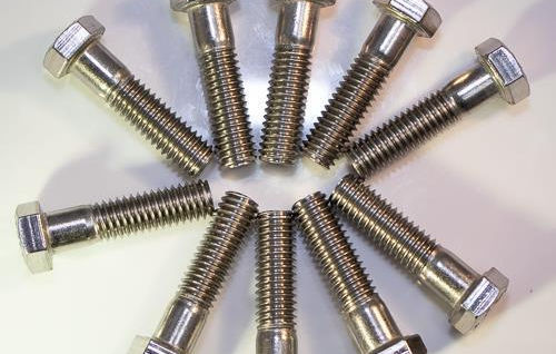 3/8-16 x 2-1/4 18-8 Stainless Steel Hex Head Bolts | Grade 5 | 10–200 Pack