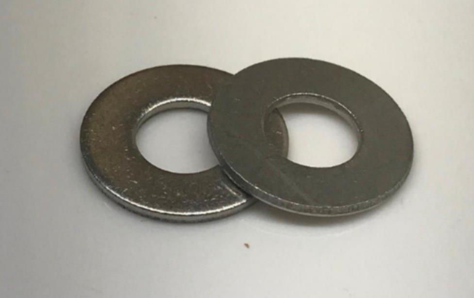 1/4 inch 18-8 stainless steel flat washers corrosion resistant 100 pack