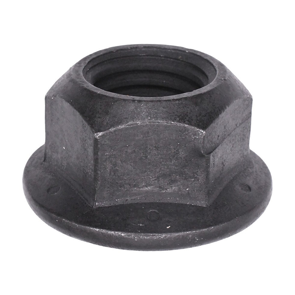 Auveco 15180 Grade 8 3/4-10 hex flange locknuts phosphate oil qty 10