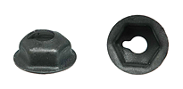 Thumbnail: AMK G-4518 1967 Chevrolet Chevelle grille nameplate and ornament hardware kit 4 piece