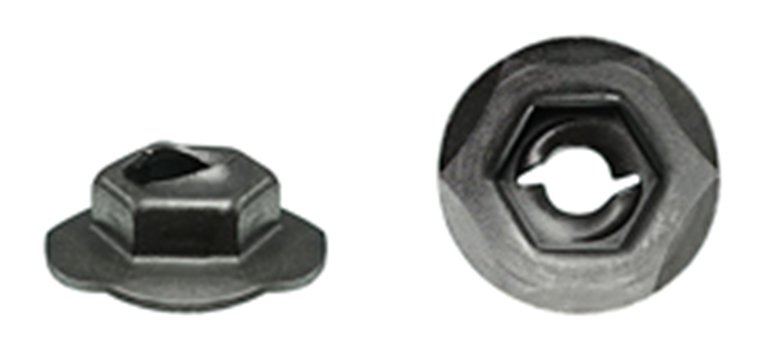 1968 Chevelle OEM Correct Nameplate, Grille "SS 396" Fasteners Qty 2