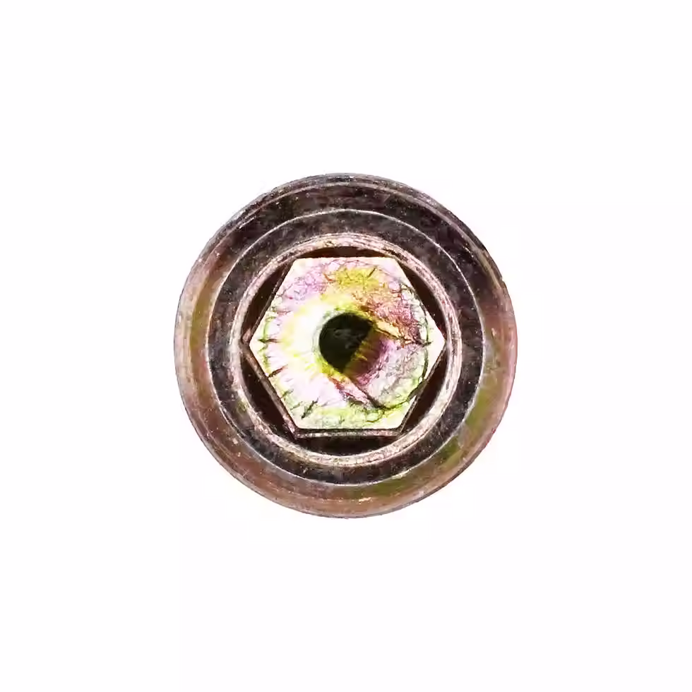 Auveco 24270 1/8-28 British pipe plug yellow zinc chromate Qty 25