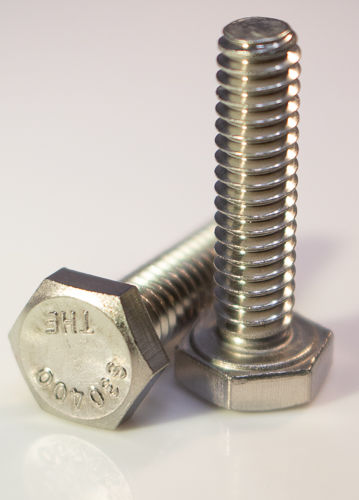 1/4-20 x 1-1/4 Stainless Steel Hex Head Bolts – 20 Pack Coarse Thread