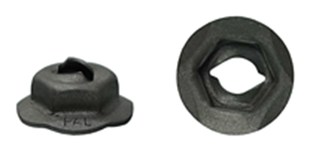 1970 1971 1972 Camaro Std OEM Correct Nameplate, Grille Fasteners Qty 2