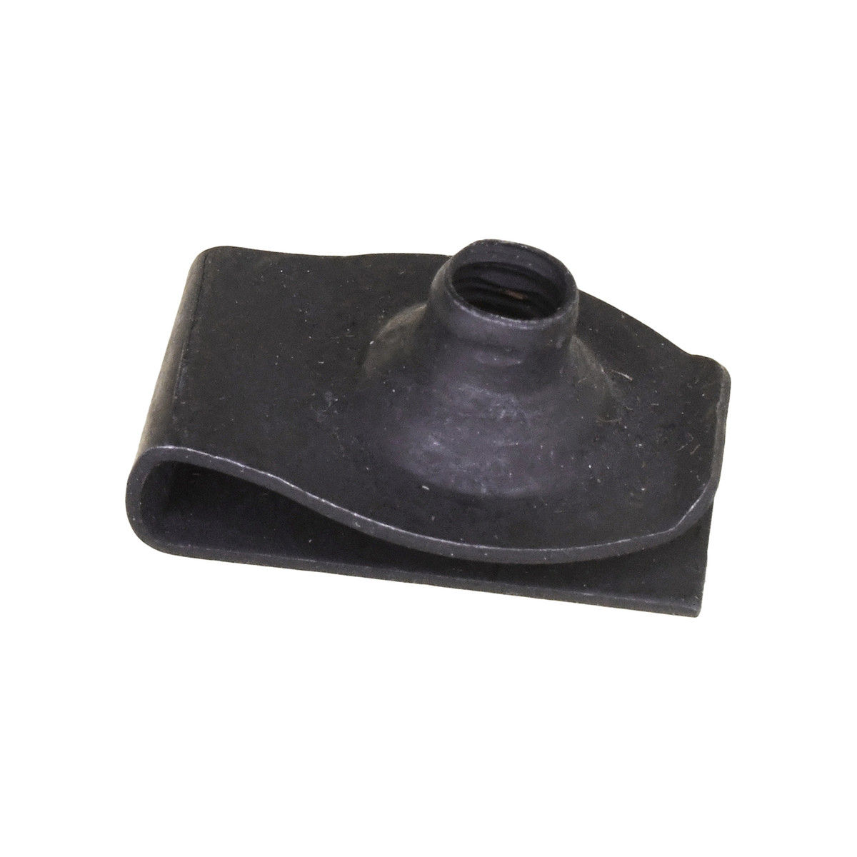 10-24 extruded u-nut for GM black prevailing torque 0.140-0.160 panel range OEM 152773 qty 50