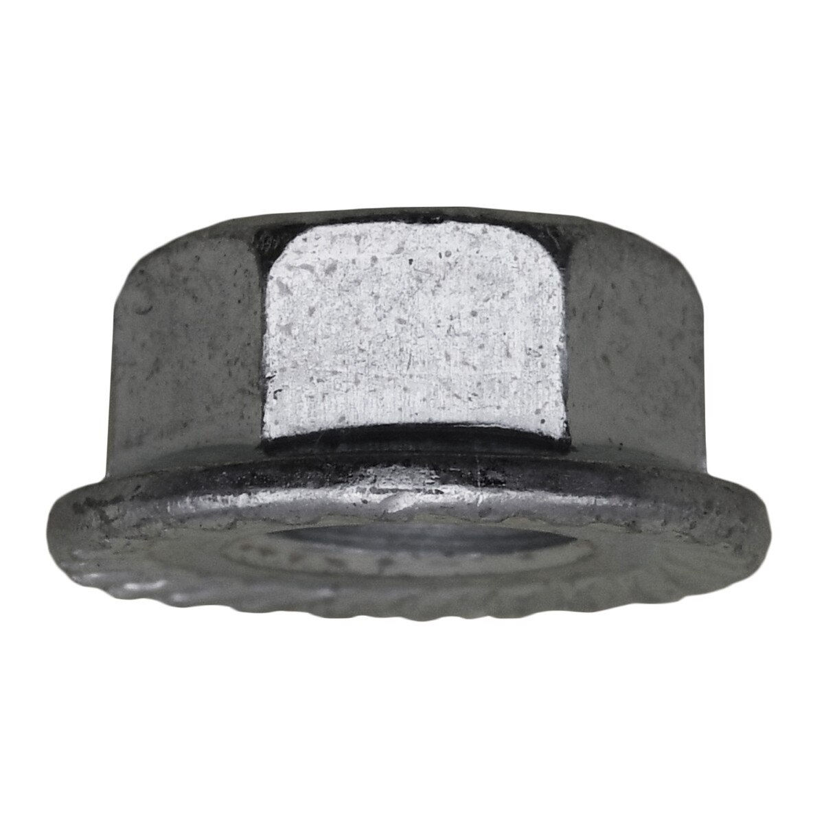 Auveco 16830 M8-1.25 zinc serrated spin lock flange nuts qty 50