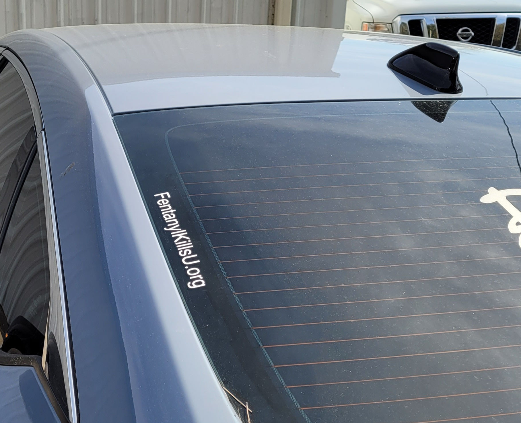 FentanylkillsU.Org Car Decal