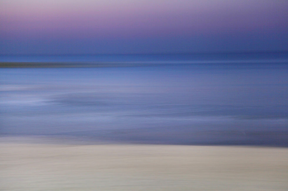 sea at night