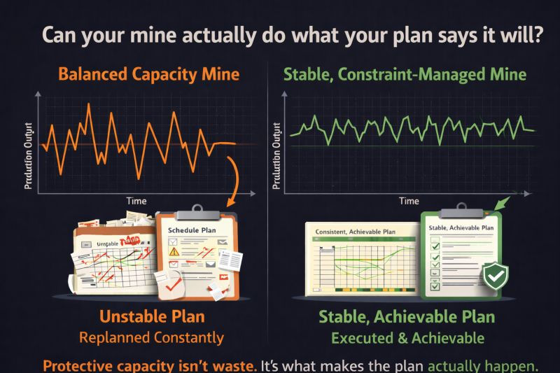 Can your mine actually do what your plan says it will?