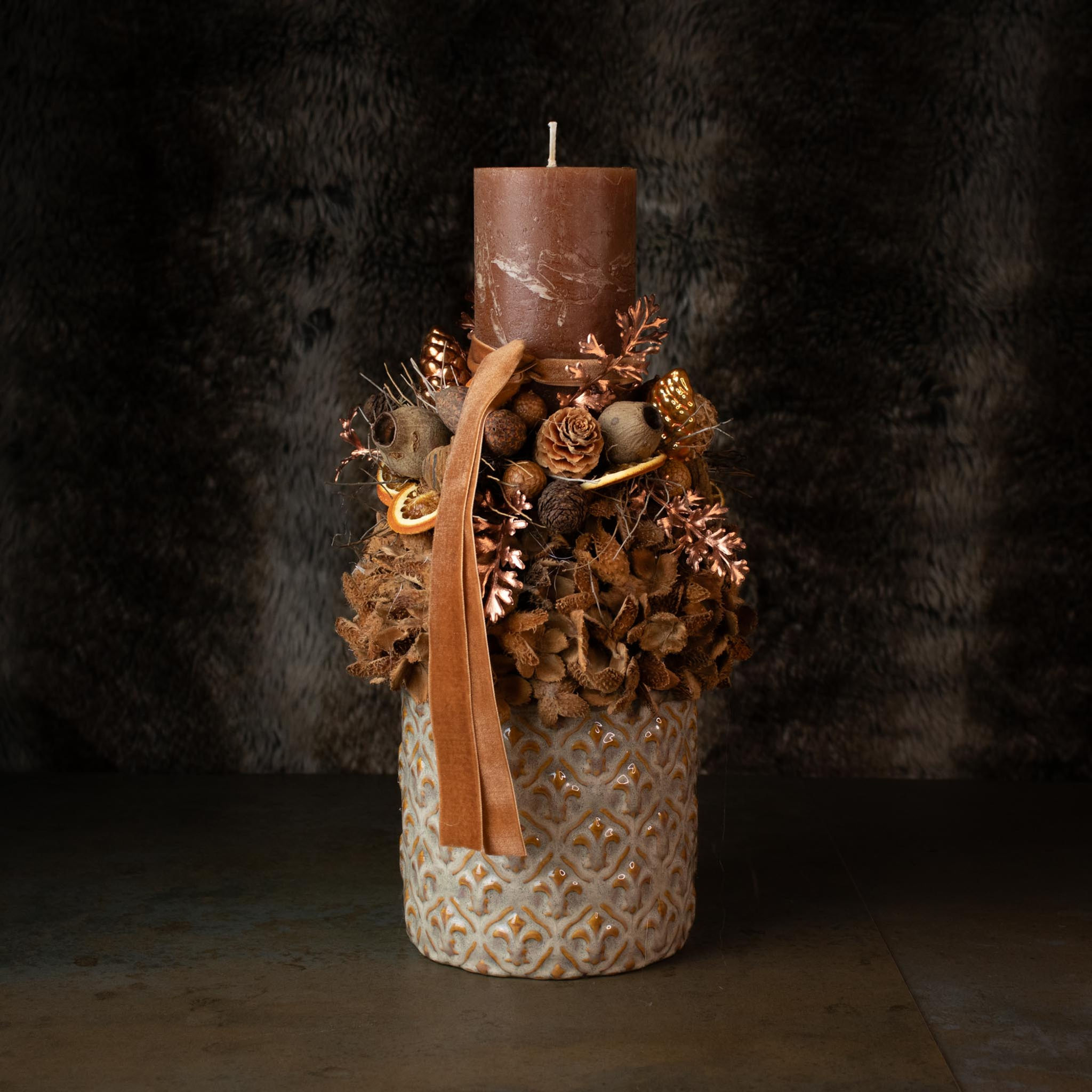 Törökméz adventi dísz - L méret