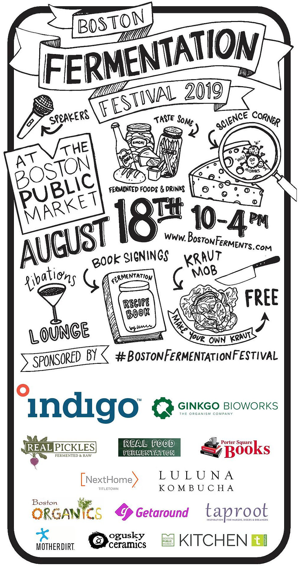 boston fermentation festival 2019 official poster