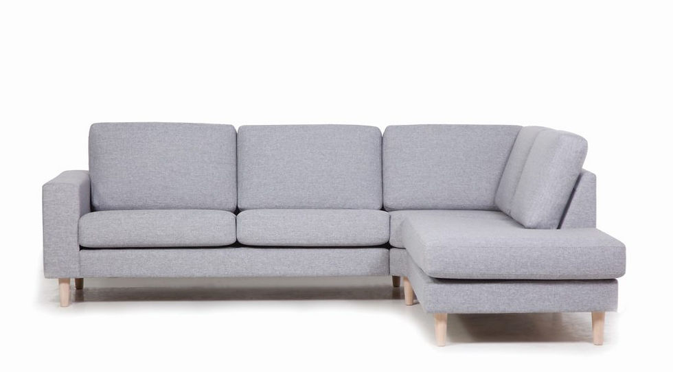 Thumbnail: Dalton - Corner (1x 2 Seater, 1x 1 Seater) (L) - Sparr Dark Blue