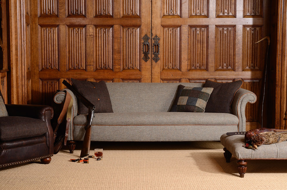 Thumbnail: Bowmore - 2.5 Seater - Loden Herringbone