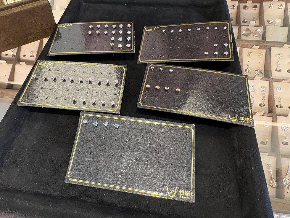 穿耳洞的耳針類型