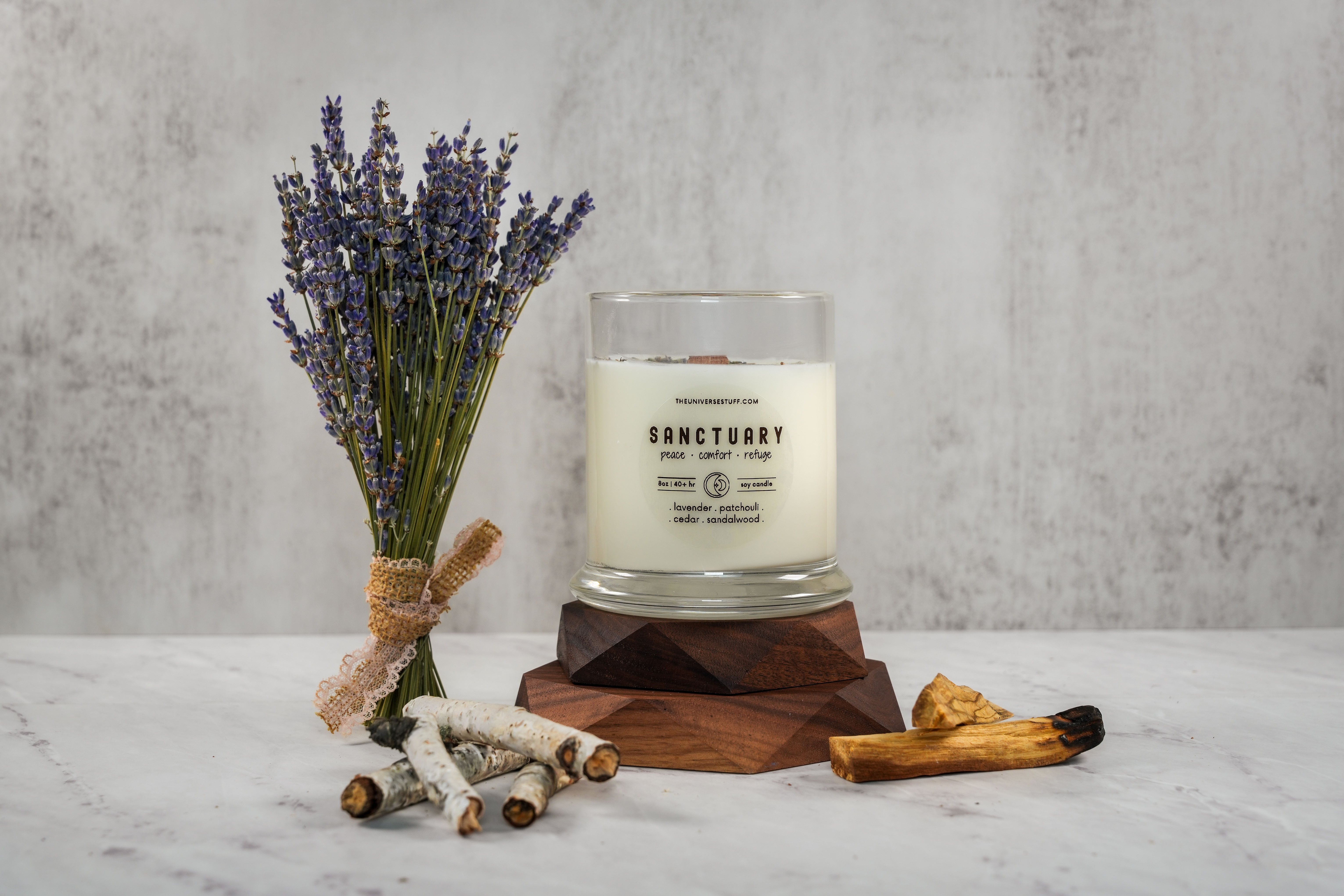 Sanctuary Soy Wax Candle