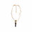 Thumbnail: Fillet Natural Stone Agate Pearl Necklace Jewelry from Brazil Real Crystal Black