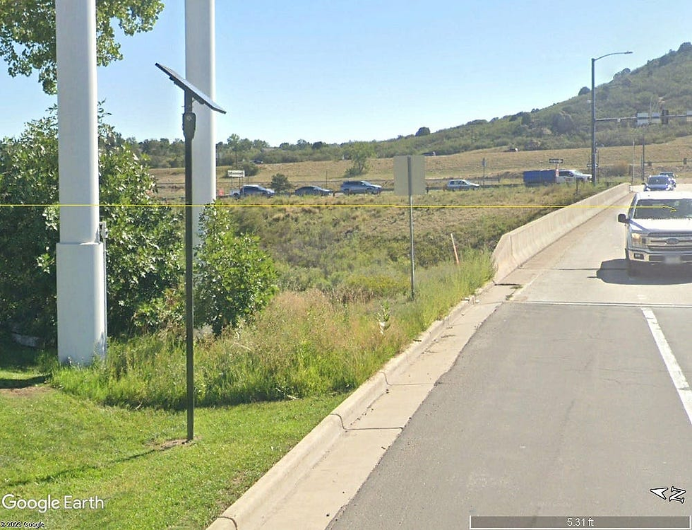 Google Maps Satellite and Streetview images of Castle Rock, CO Flock Safety cameras
