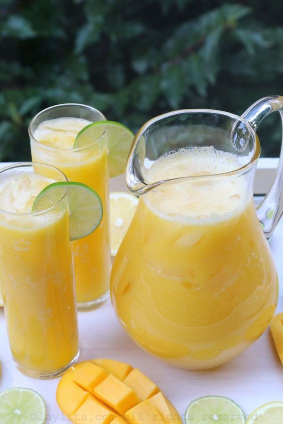 Jugo de mango