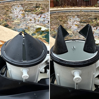 With all the trees in Chico, basic maintenance helps prolong the life of your pool sweep.