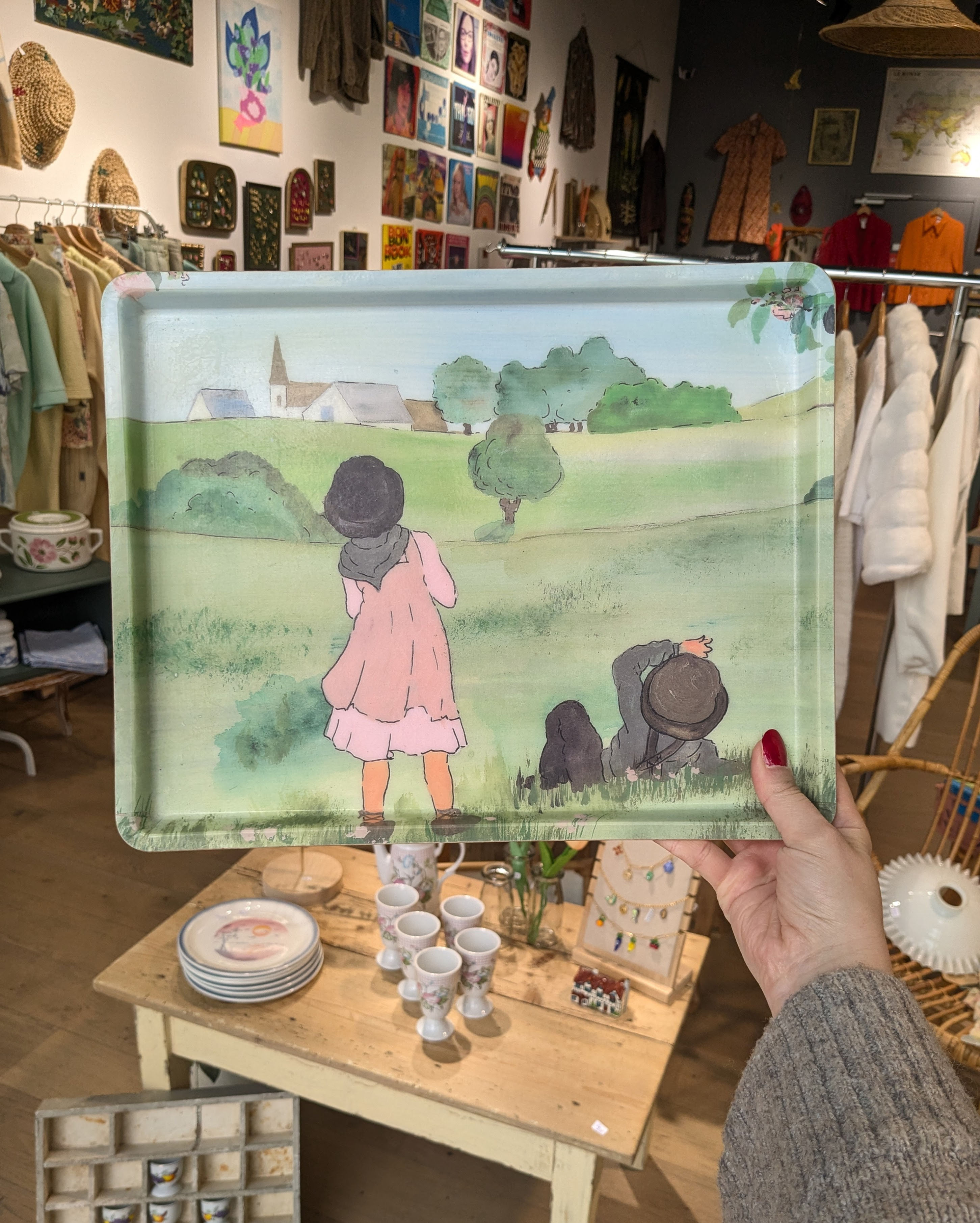 Plateau vintage Alpac