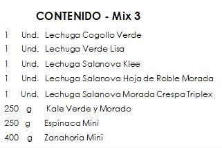 Miniatura: Caja Hortalizababy Mix3