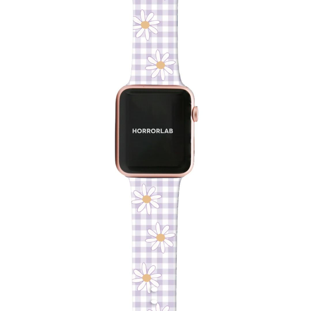 Very Peri Vichy - Correa Apple Watch
