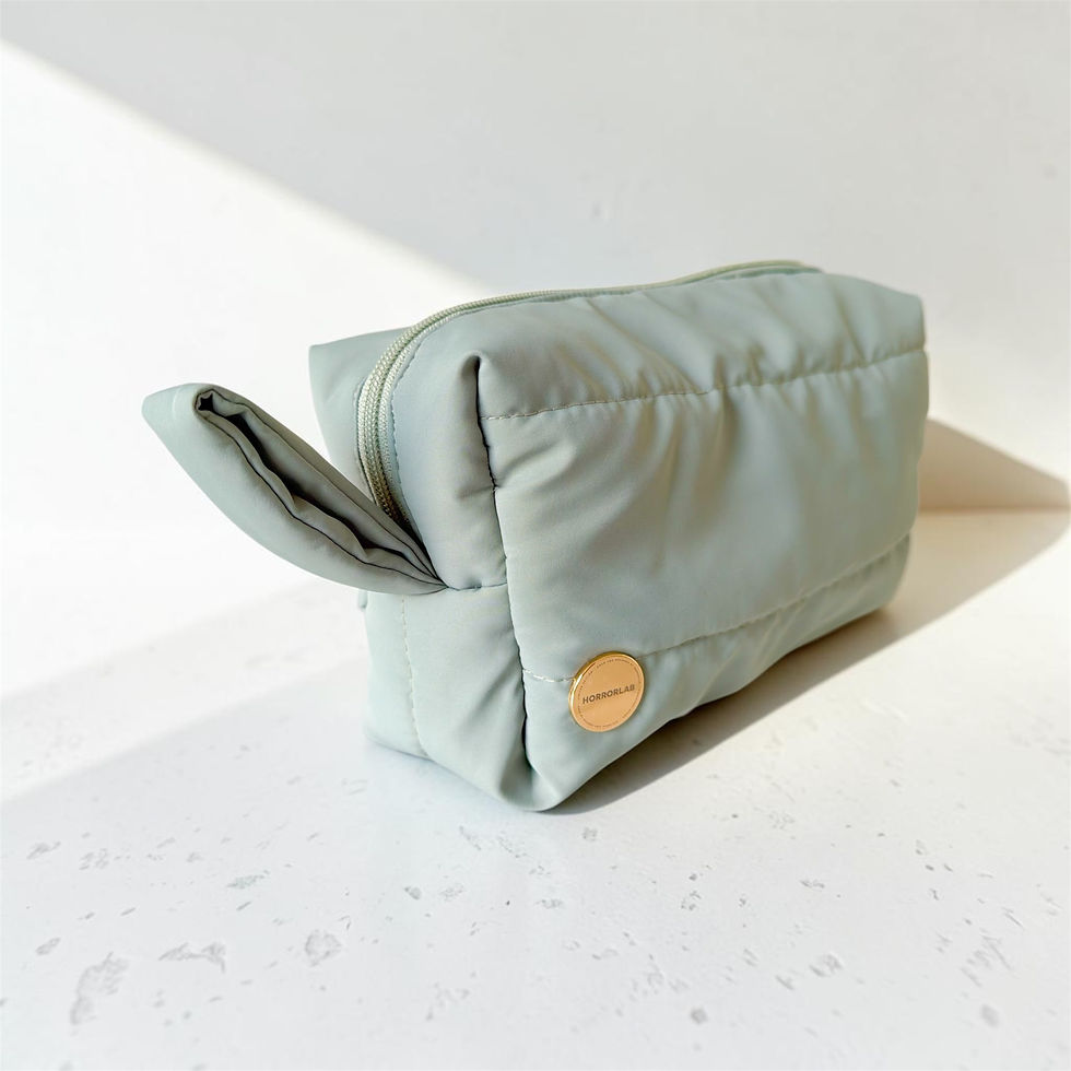 Miniatura: Matcha Cloud - Cosmetic Cable Puffer Bag