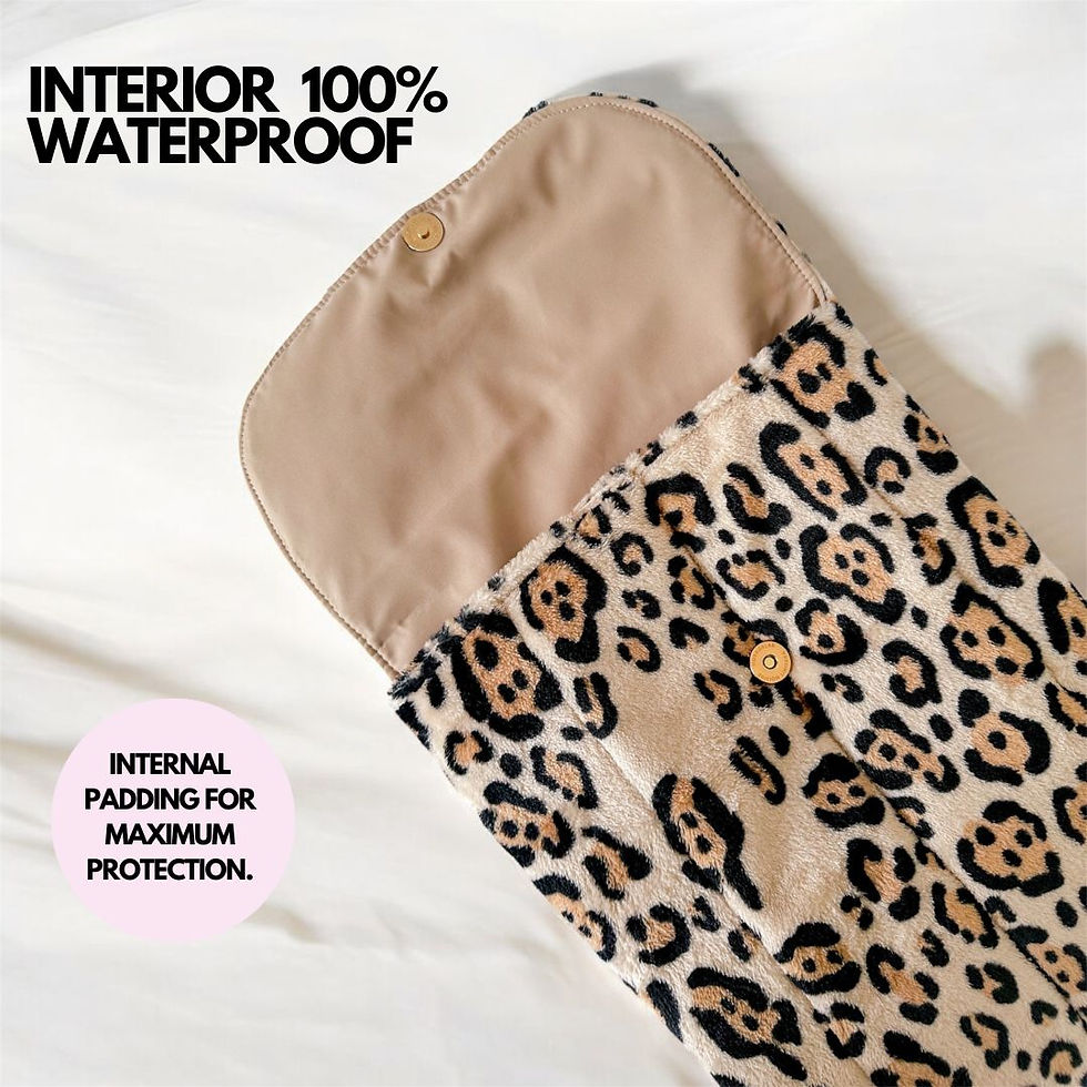 Miniatura: Baby Jaguar - Puffer Laptop Sleeve
