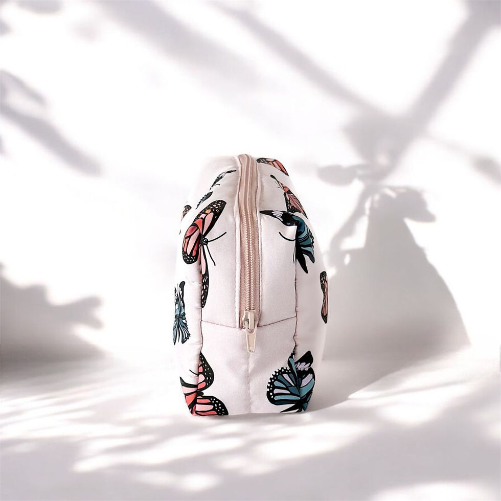 Miniatura: Heliconia - Cosmetic Cable Puffer Bag