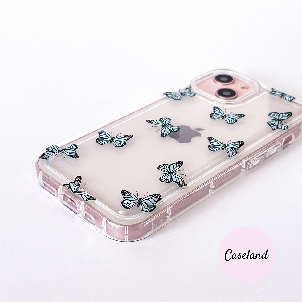 Miniatura: Blue  Mini Butterflies Antishock - Caseland