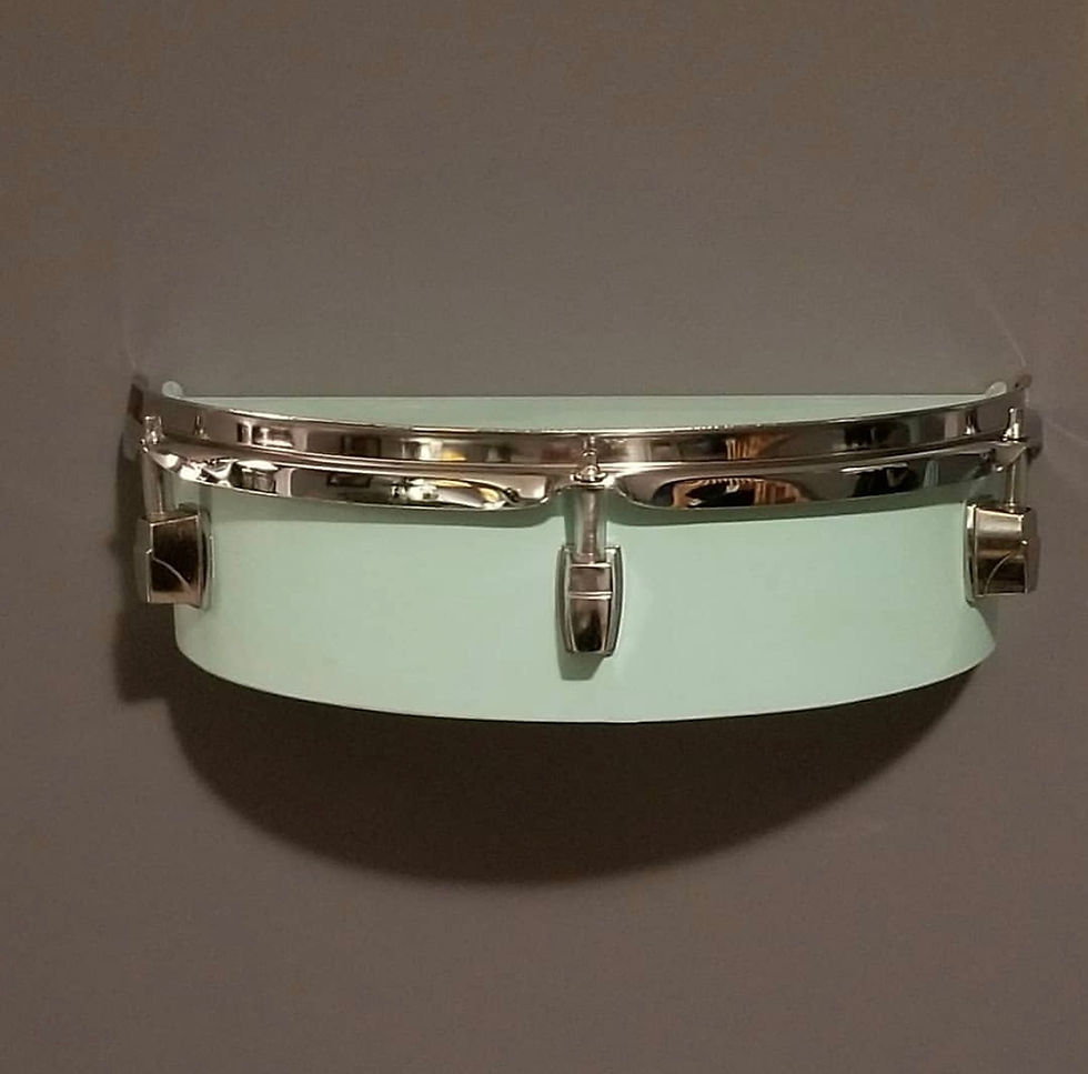 Thumbnail: Custom Sized Drum Wall Shelf- Made To Order