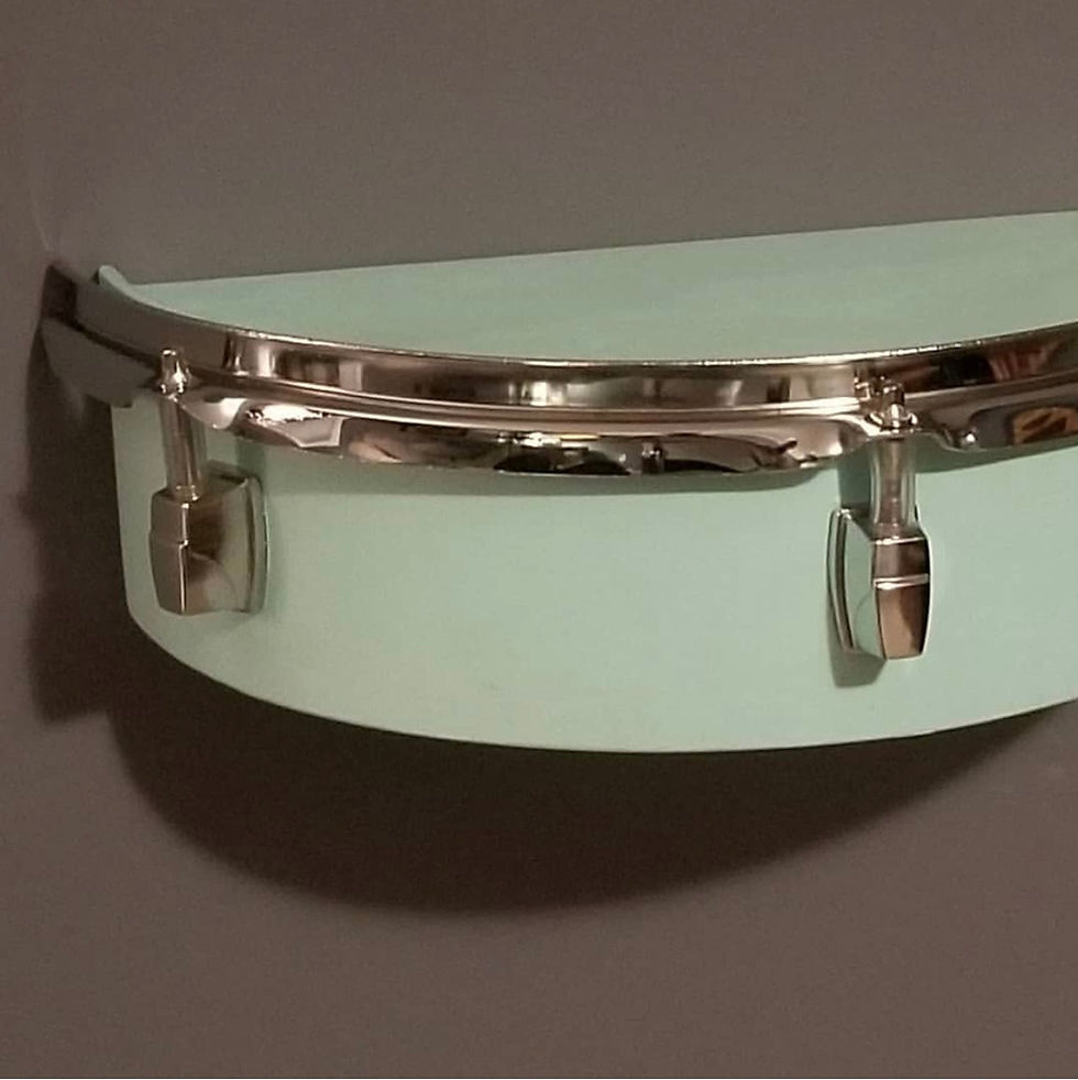 Thumbnail: Custom Sized Drum Wall Shelf- Made To Order