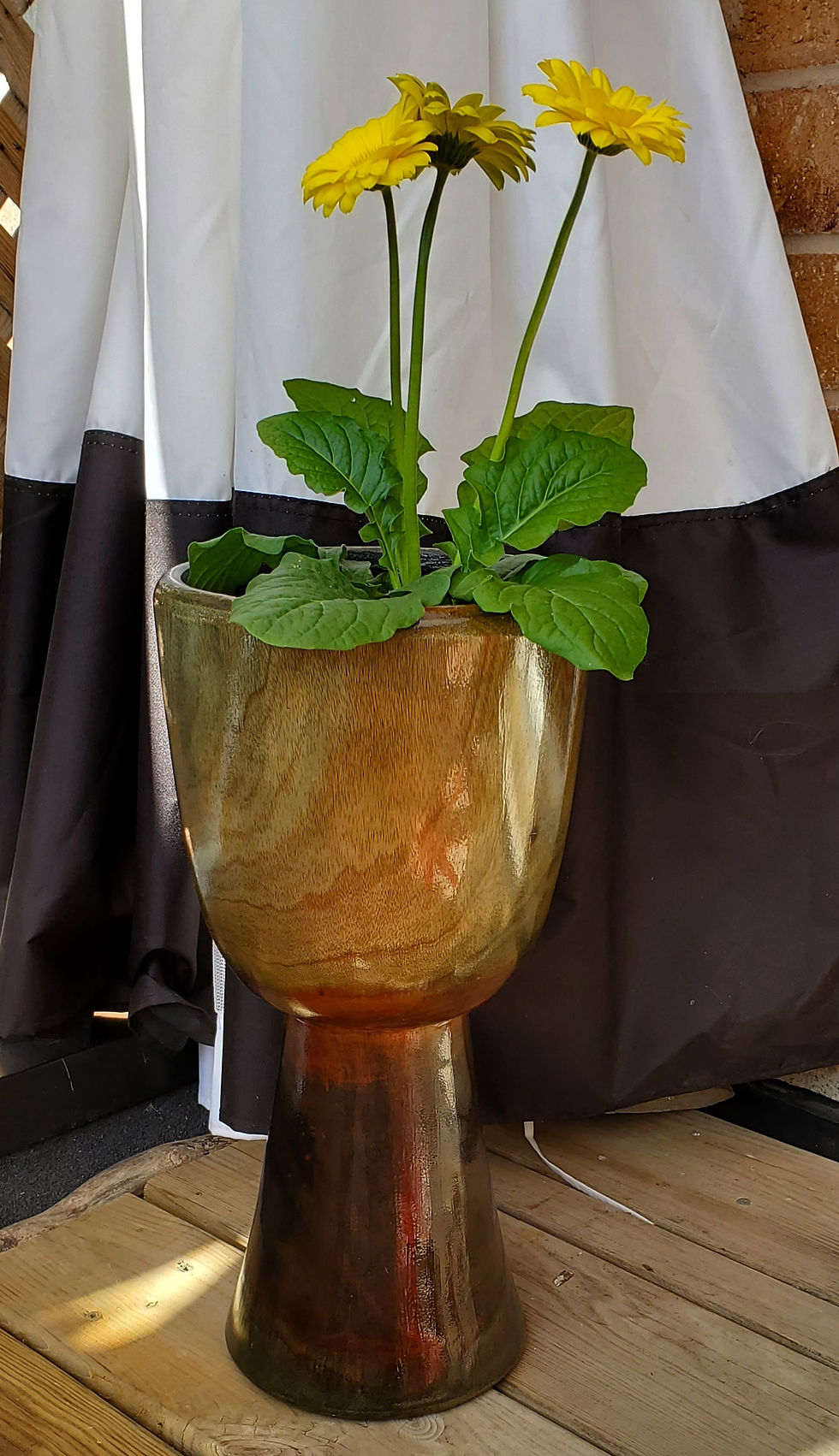 Thumbnail: 16" Djembe Drum Planter