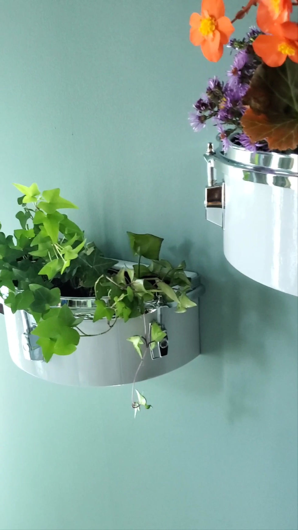 Thumbnail: 13" Drum Wall Planter