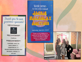 12th Annual Jackie Macaulay Auction!