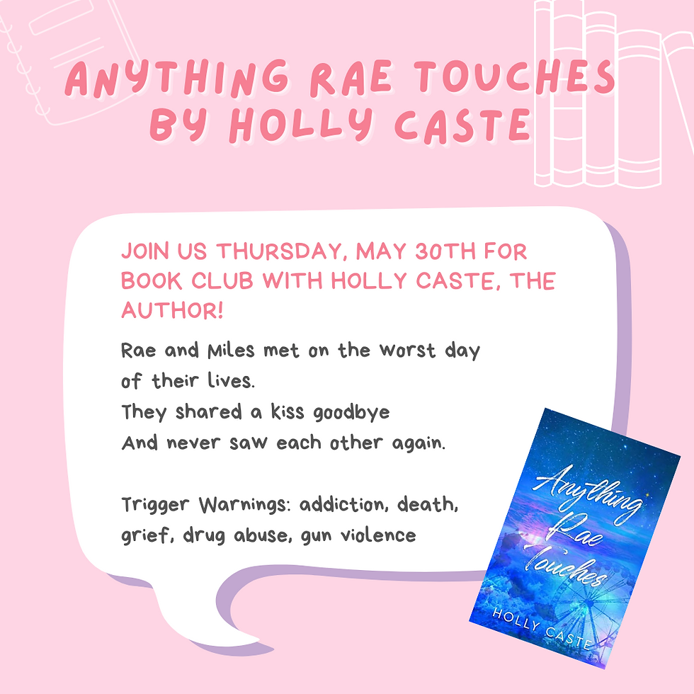 Indie Author Book Club: Holly Caste