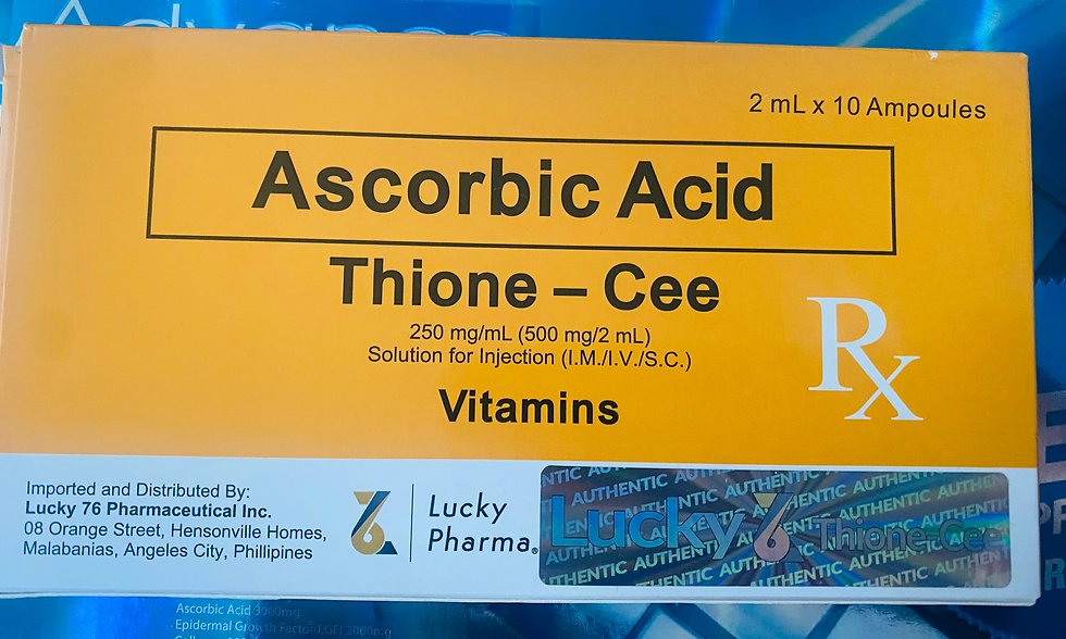 Thumbnail: GLUTATHIONE Skin Whitening Injection! Authentic! Aqua Skin. Plus Vit C 1000mg.