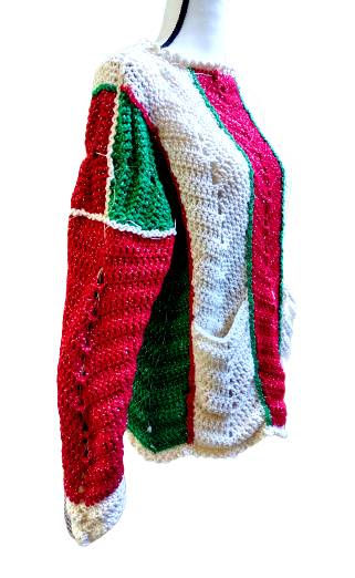 Thumbnail: Not an Ugly Christmas Sweater (crochet)