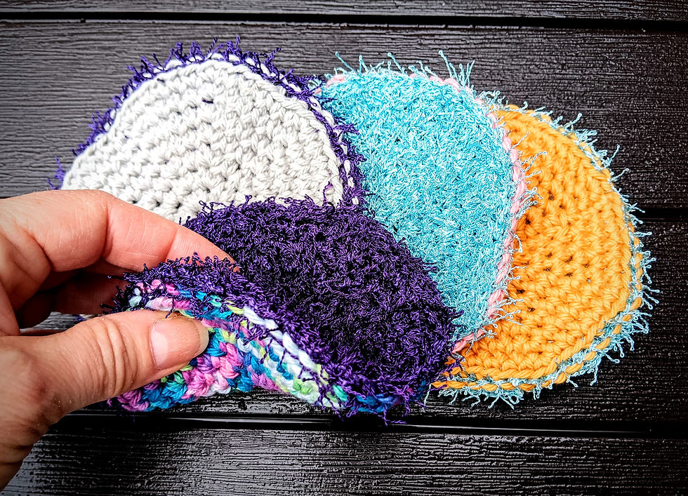 Thumbnail: Soft & Scratchy Scrubby Pattern (crochet)