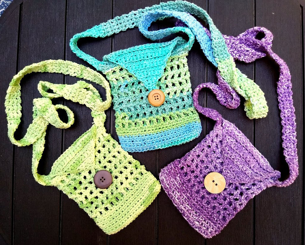 Thumbnail: I Only Want a Little Bag Pattern (crochet)