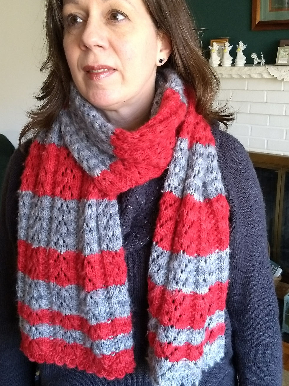 Thumbnail: OCD Distress Scarf Pattern (knit)