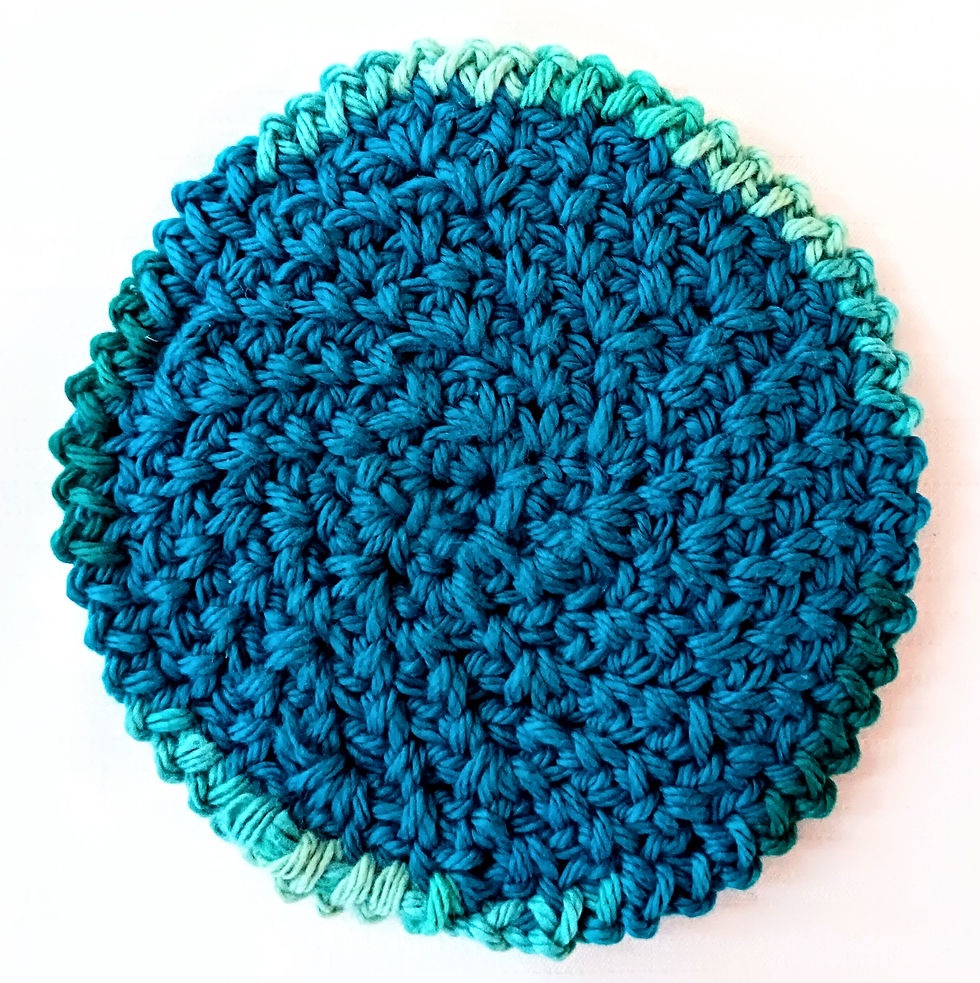 Thumbnail: Seaside Coaster Set Pattern (crochet)