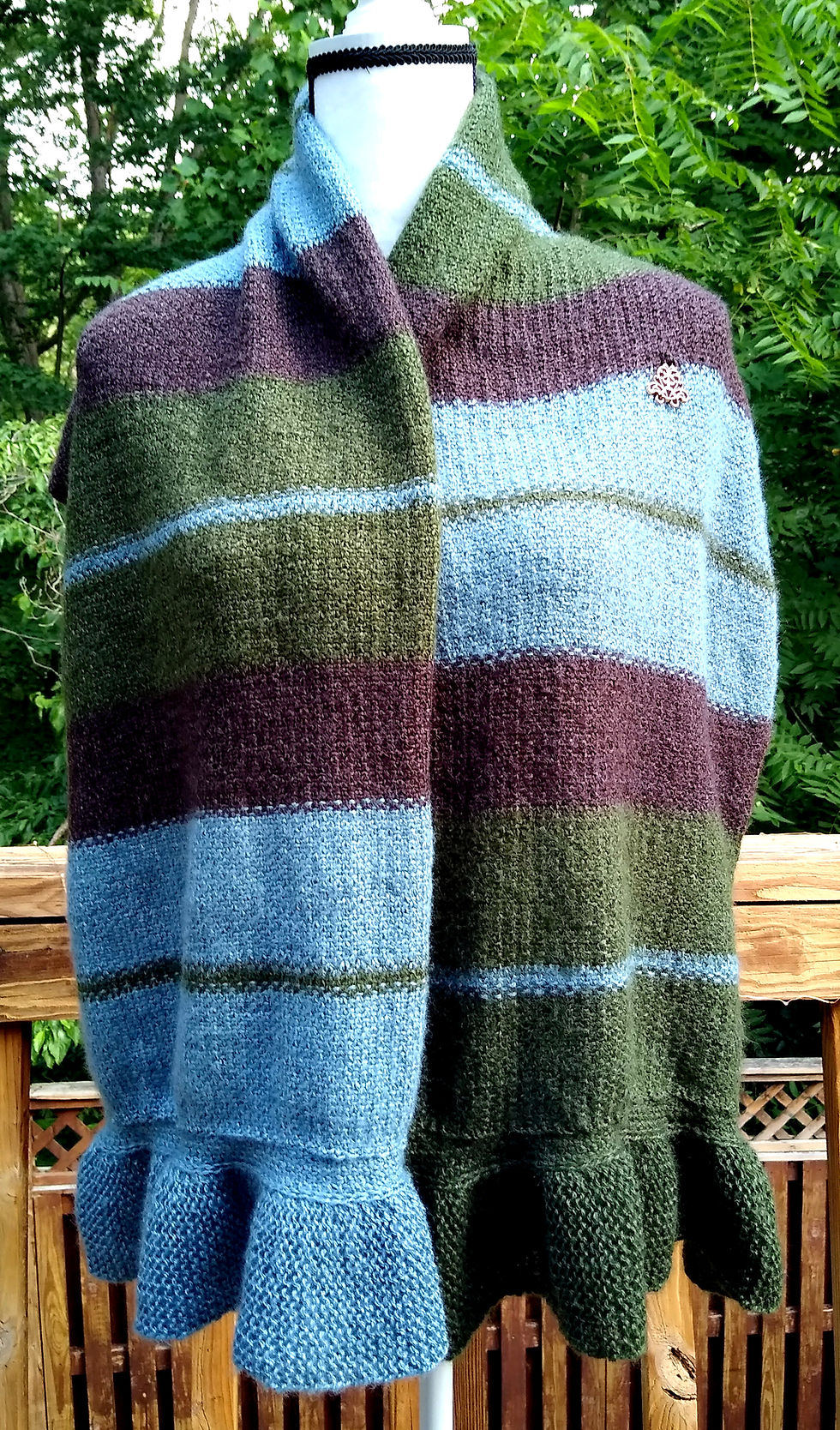 Thumbnail: Inland Wrap Pattern (knit)