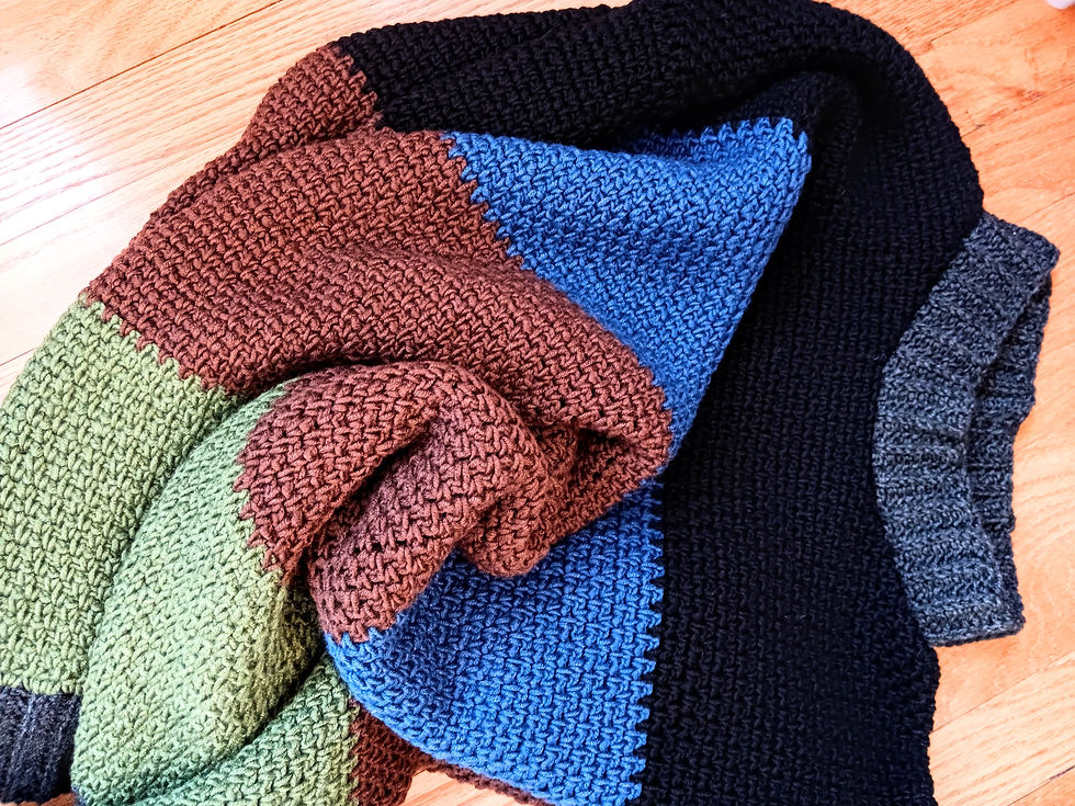 Thumbnail: Finally Dad Sweater Pattern (crochet)
