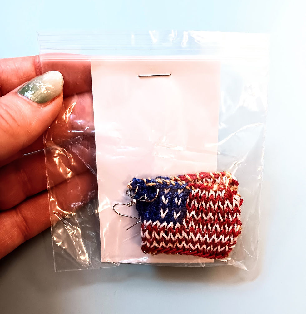 Thumbnail: Old Glory Earrings (1 Pair)
