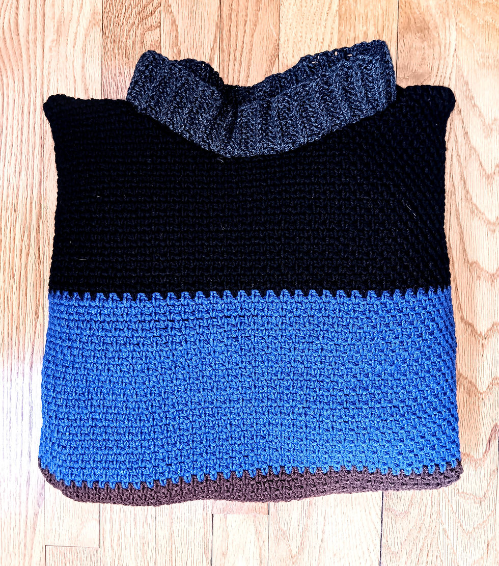 Thumbnail: Finally Dad Sweater Pattern (crochet)
