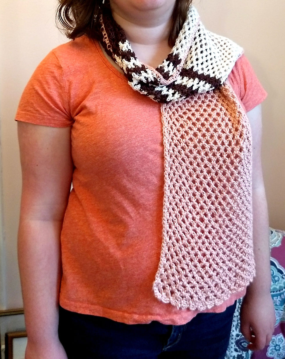 Thumbnail: Neapolitan Scarf Pattern (crochet)
