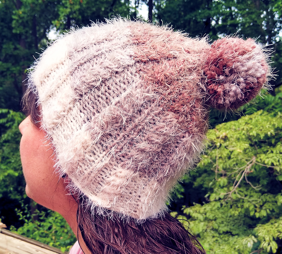 Thumbnail: Three Chocolates Hat Pattern (knit)