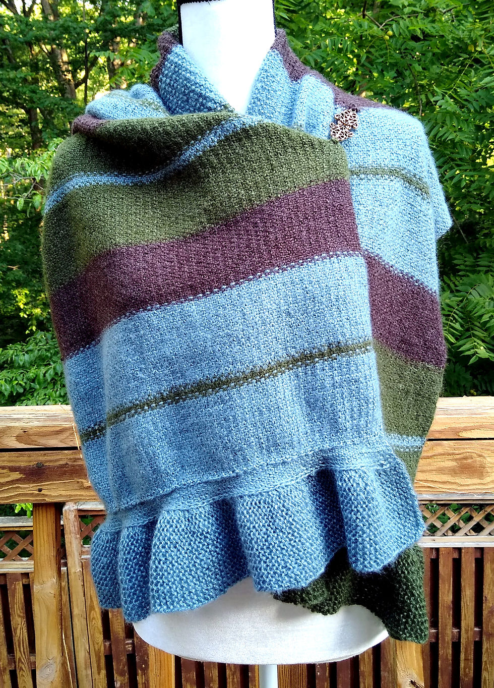 Thumbnail: Inland Wrap Pattern (knit)