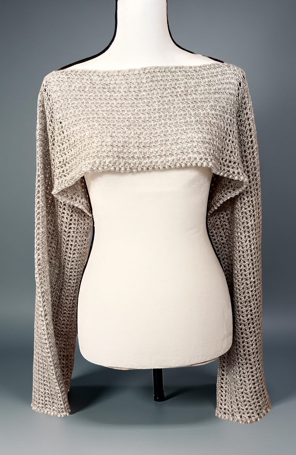 Thumbnail: Prom Shrug Pattern (crochet)
